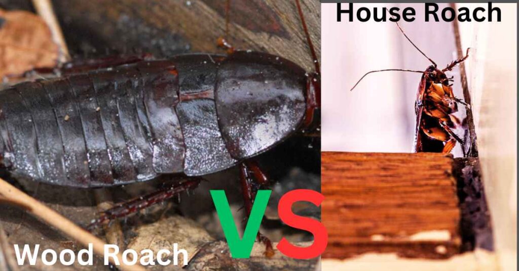 Wood Roach vs House Roach